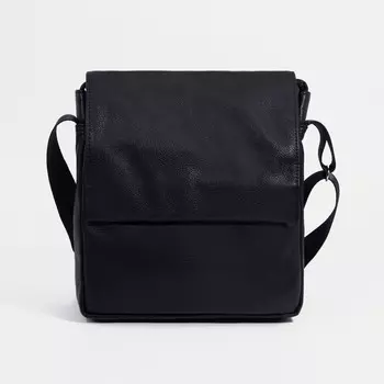 Сумка мужская «Сакси», цвет чёрный