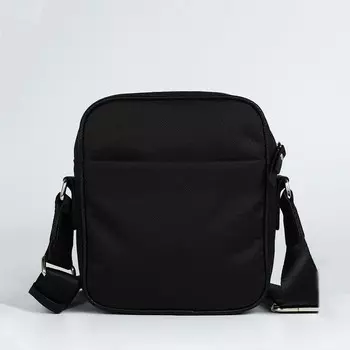 Сумка мужская на молнии TEXTURA, чёрная