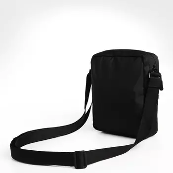 Сумка мужская TEXTURA через плечо, текстиль, цвет чёрный
