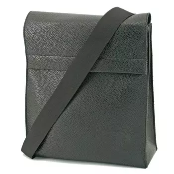 Сумка мужская ВМ010-00140, цвет Черный, натуральная кожа, 25х8х27 см