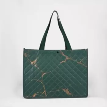 Сумка на кнопке, цвет зелёный