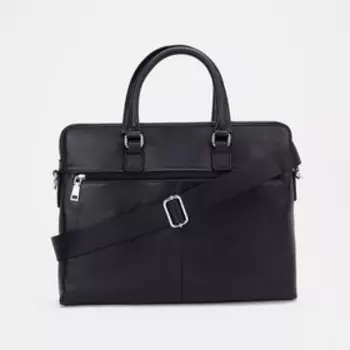 Сумка на молнии, цвет чёрный