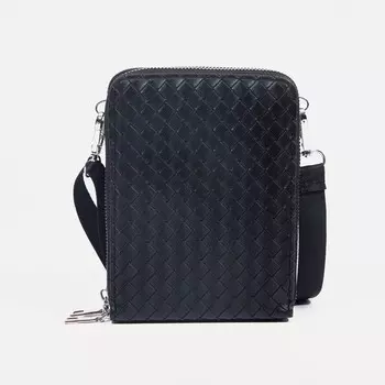 Сумка на молнии, цвет чёрный