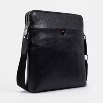 Сумка на молнии, цвет чёрный