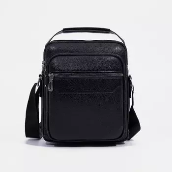 Сумка мужская, цвет чёрный