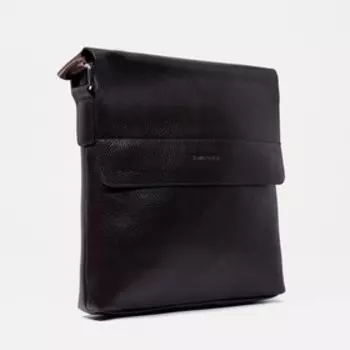 Сумка на молнии, цвет коричневый