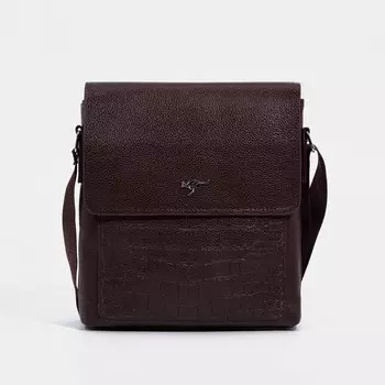 Сумка мужская, цвет коричневый