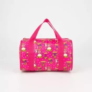 Сумка на молнии, цвет розовый