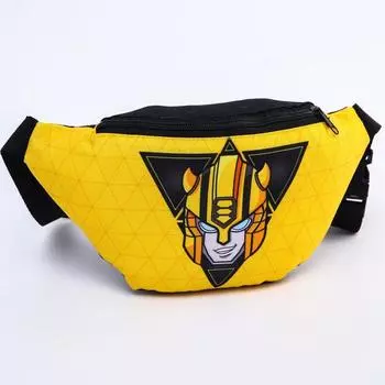 Сумка поясная детская для мальчика, 25х6х13 см, Трансформеры