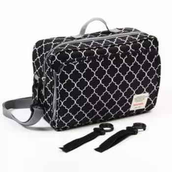 Сумка-органайзер для коляски, цвет черный