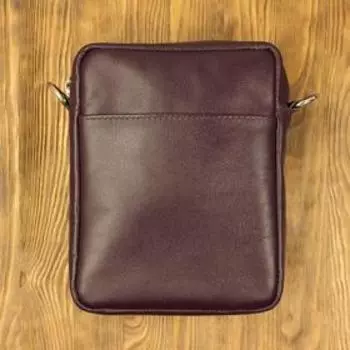 Сумка, отдел на молнии, цвет шоколадный