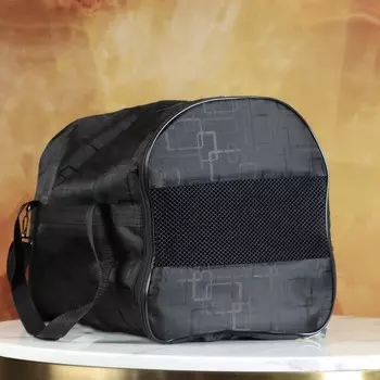 Сумка-переноска для кошек и собак № 2, 45х36х32 см, черная