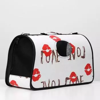 Сумка-переноска каркасная Love, размер L, 532129 см