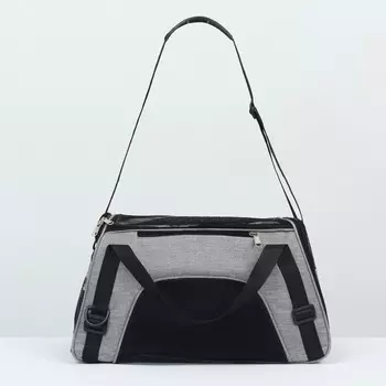 Сумка-переноска сетчатая, 422128 см, серая