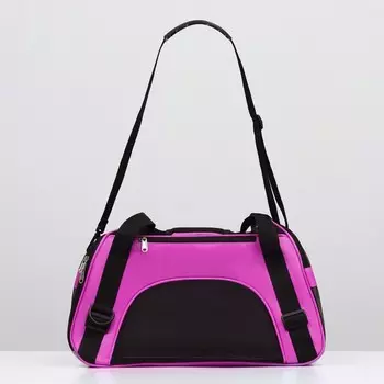 Сумка-переноска сетчатая,522533 см, фиолетовая