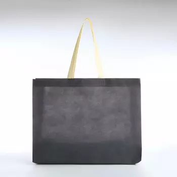 Сумка пляжная без застёжки, цвет серый