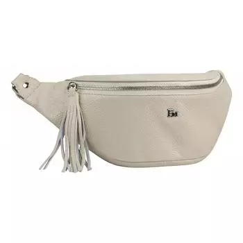 Сумка поясная, молния, н/к, цвет слоновая кость 350x125x50