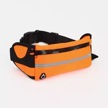 Сумка для бега на молнии, оранжевая
