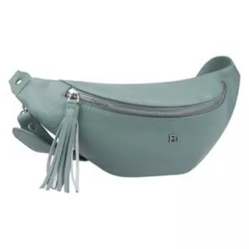 Сумка поясная, нефрит, 350x125x50