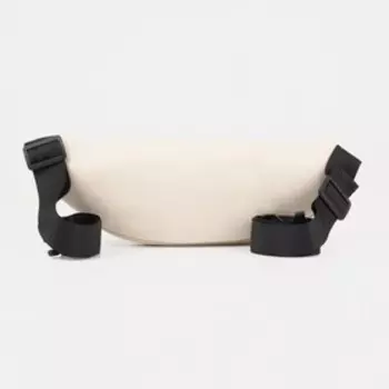 Поясная сумка на молнии, цвет бежевый