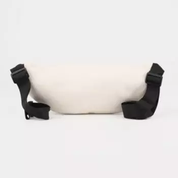 Сумка поясная, отдел на молнии, цвет бежевый