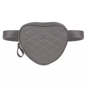 Сумка поясная, отдел на молнии, цвет капучино 18х15х5см