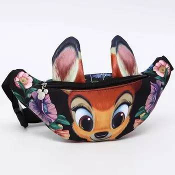 Сумка поясная детская для девочки «Олененок», 25613 см, Бэмби