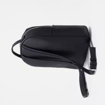 Сумка- рюкзак на молнии TEXTURA, наружный карман, цвет чёрный