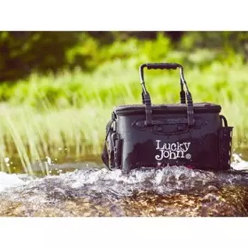 Сумка рыболовная с держателем для удилищ Lucky John EVA 360х230х250