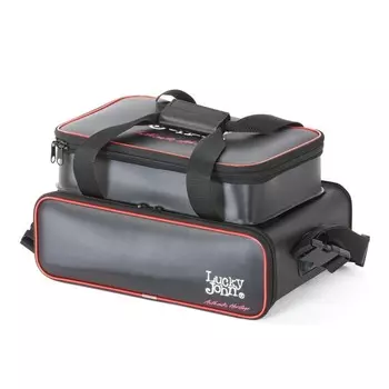 Сумка рыболовная с коробками Lucky John EVA 380х250х190 два отделения