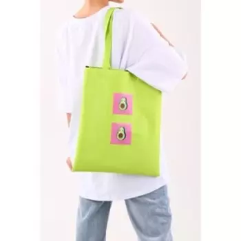 Шопер с голографической нашивкой Avocado