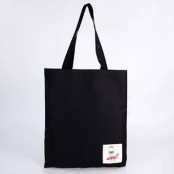 Шопер с голографической нашивкой Wine?