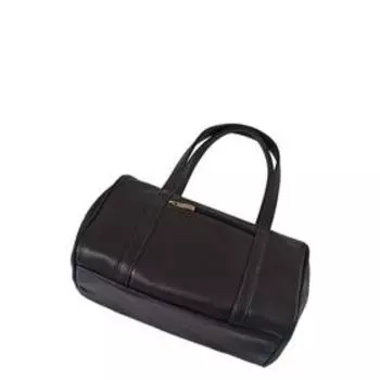 Сумка саквояж иск.кожа, отдел на молнии, цвет коричневый 30х10х18см