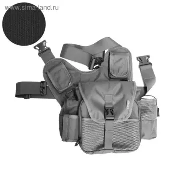 Сумка сервисная набедренная (оксфорд 600, чёрный), Tbag