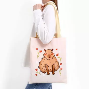 Сумка шопер 35х0.5х40 см, отд без молнии, без подклада, бежевая