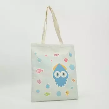 Сумка-шопер без молнии, без подклада, цвет бежевый