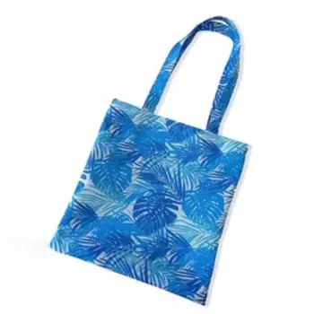 Сумка шопер, цвет голубой