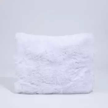 Сумка женская на молнии, цвет белый