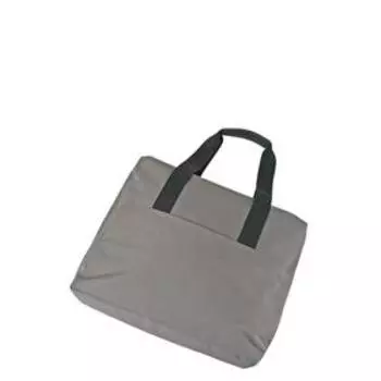 Сумка шопер, отдел на молнии, цвет серый 37х12х30см