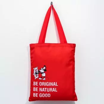 Сумка шоппер Микки и друзья, 31*1*40,5см, отдел без молнии, без подклада