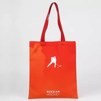 Сумка шоппер Putin team, 35 х 40 х 0.5 см, красная