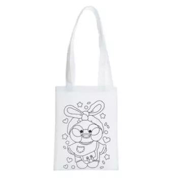 Сумка-Шоппер, раскраска «Уточка» 20 27 см