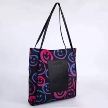 Шопер с нашивкой NAZAMOK «Улыбка», 40387 см