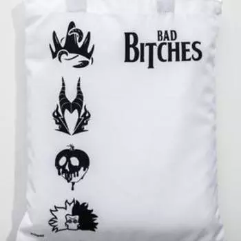 Сумка шоппер Злодейки, 31*1*40,5см, отдел без молнии, без подклада