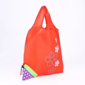 Сумка складная без застёжки, складная, цвет МИКС