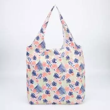 Сумка складная на кнопке, цвет синий