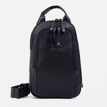 Сумка слинг Сакси, искусственная кожа, цвет чёрный