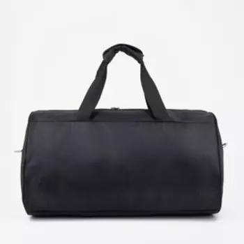 Сумка спортивная на молнии, 3 наружных кармана, длинный ремень, цвет фиолетовый