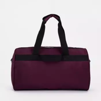 Сумка спортивная на молнии, цвет фиолетовый