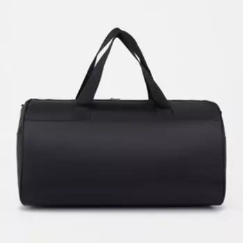 Сумка спортивная на молнии, 2 наружных кармана, цвет синий/чёрный